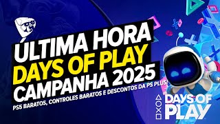 ÚLTIMA HORA! CAMPANHA GIGANTE DAYS OF PLAY, PS5 BARATOS, CONTROLES BARATOS e DESCONTOS Da PS PLUS!