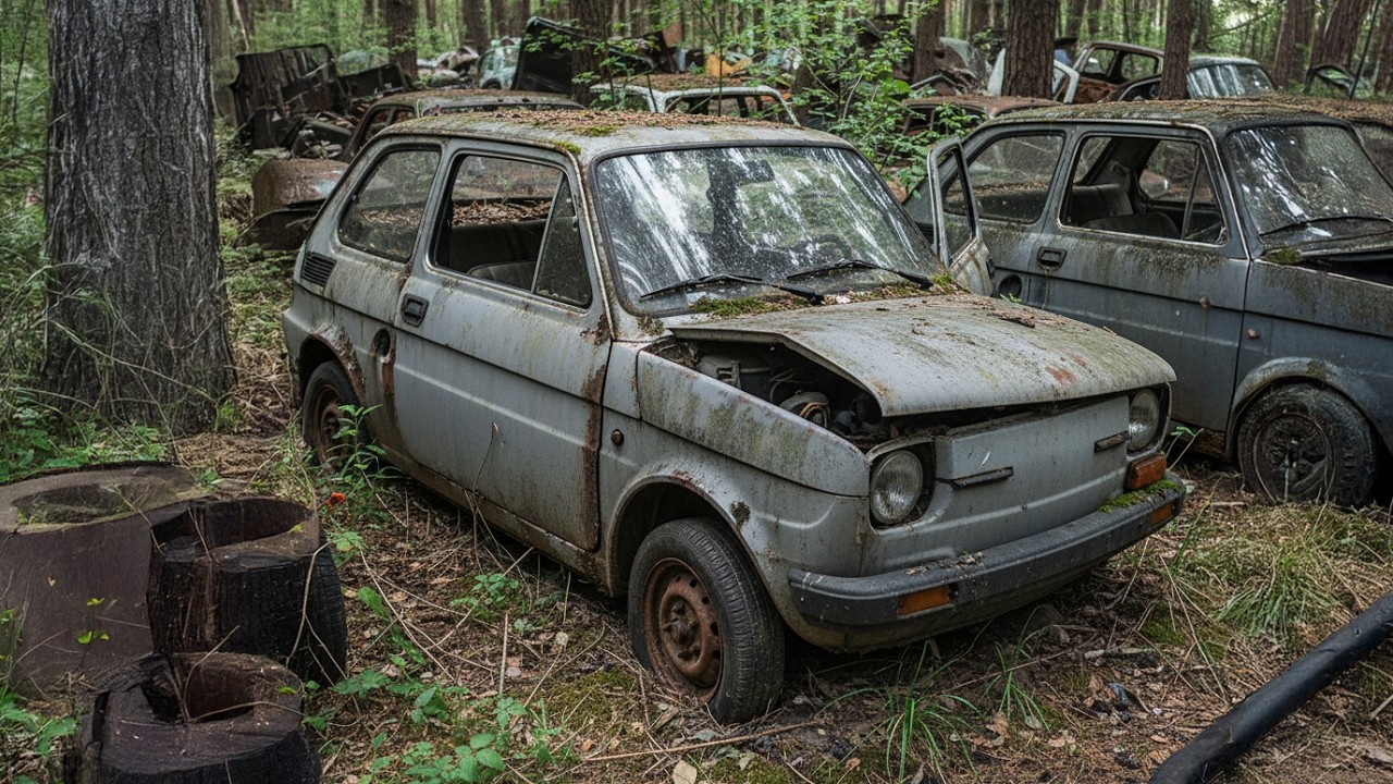45-Year-Old Car Restored to Showroom Condition — Unbelievable! 🚘✨