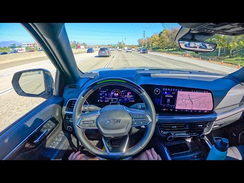 2025 Chevrolet Suburban RST - POV Test Drive and Super Cruise Towing (Binaural Audio)