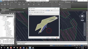 AutoCad Civil 3D 2015 - Create (Feature Line & Grading & Create Open Channel) Part-2