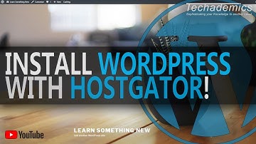 How To: Install WordPress On HostGator | Setup WordPress Account Free
