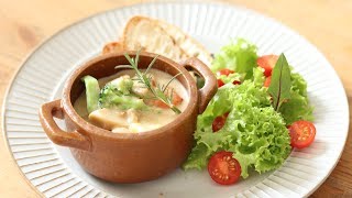 クリームシチューの作り方 Chicken potato soup｜HidaMari Cooking