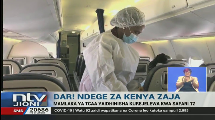 Tanzania yaruhusu safari za ndege za kampuni za Kenya kurejea