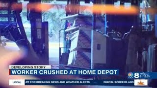 Delivery driver killed after construction materials fall at St. Pete Home Depot