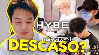 ENTENDA TODO O DESCASO DA HYBE COM O JIMIN DO BTS…