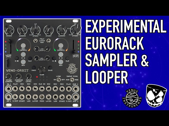 Experimental Eurorack Sampling & Looping for Audio & CV // VENO
