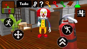 Clown Neighbor Second Revenge 3D Android gameplay