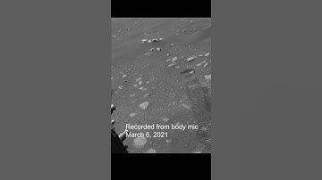 The sound of the wind on Mars | Rover ride sound | Laser sound | Ingenuity helicopter flight sound