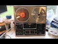 Sony TC 377 (& Sony TC 366) reel to reel (How to Renovate and Repair)