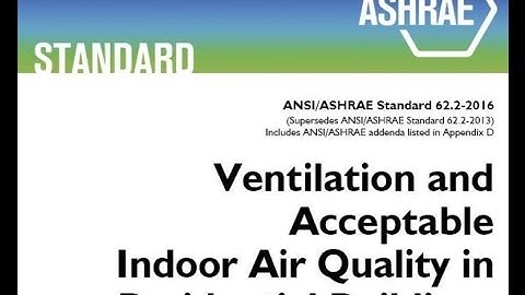 Finding ASHRAE 62.2 Read-Only Version Online