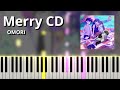 Merry CD - OMORI OST (Piano Tutorial)