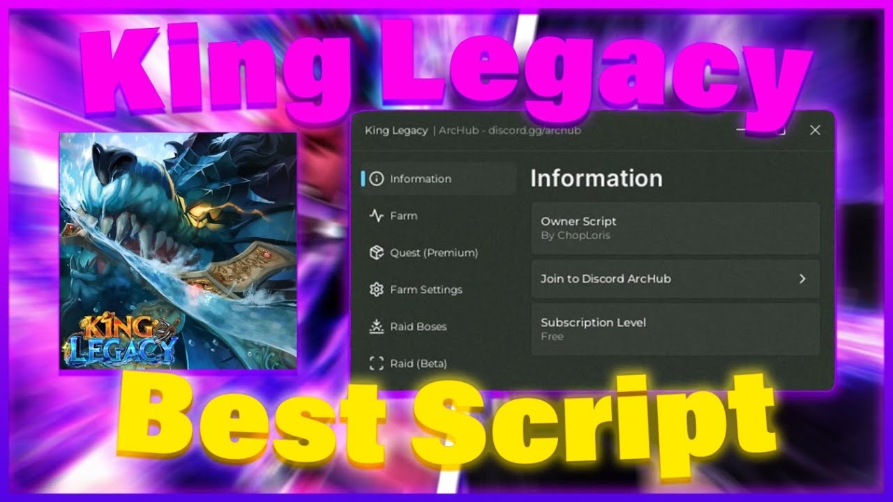 (NEW) King Legacy Script Hack AUTOFARM, AUTO SKILLS, FRUITS, KILLAURA