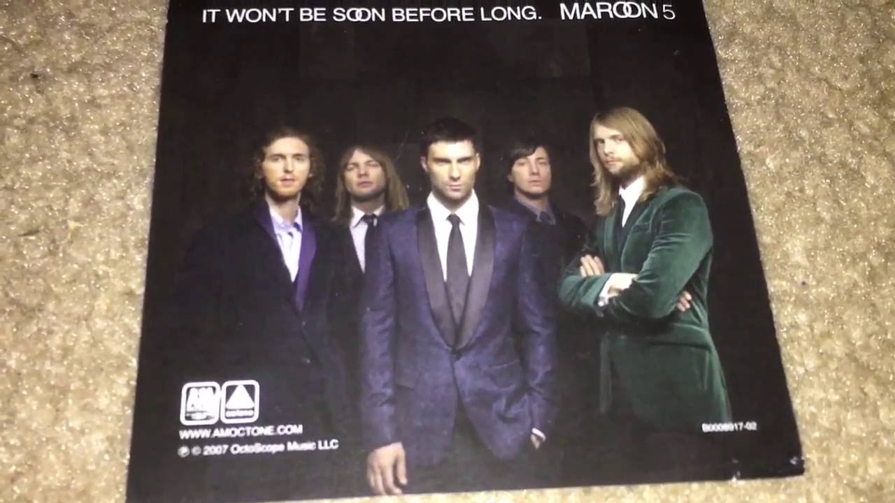 Unboxing Maroon 5 - It Won't Be Soon Before Long