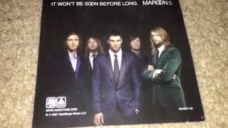 Unboxing Maroon 5 - It Won't Be Soon Before Long