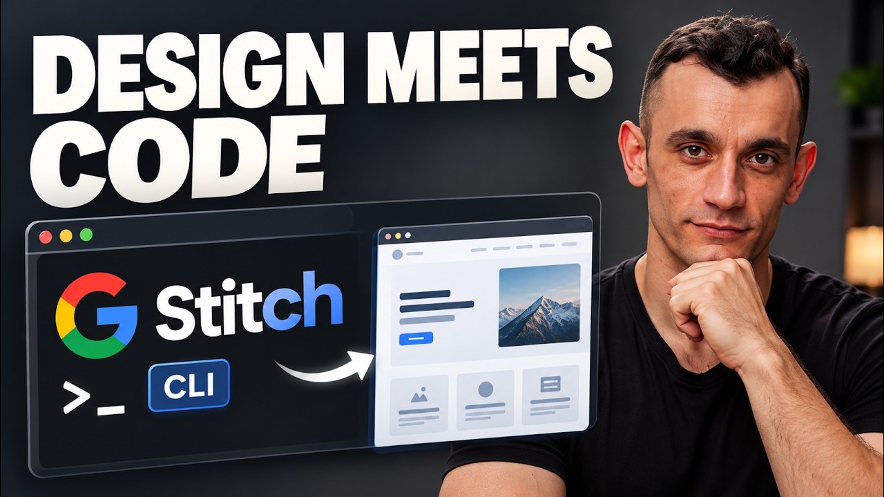 Google Stitch CLI Just Changed AI Coding!