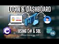 Creating a Login & Dashboard System with ADO.NET (C#) | Login & Display User Info from Database.