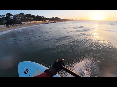 Sup Surf Infinity Escape Pod - Janky conditions and a beautiful sunrise