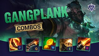 The ONLY WAY to use GANGPLANK BARREL COMBOS! LoL #shorts