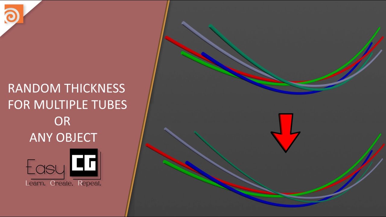 How to Add Random Thickness to Any Object in Houdini - YouTube