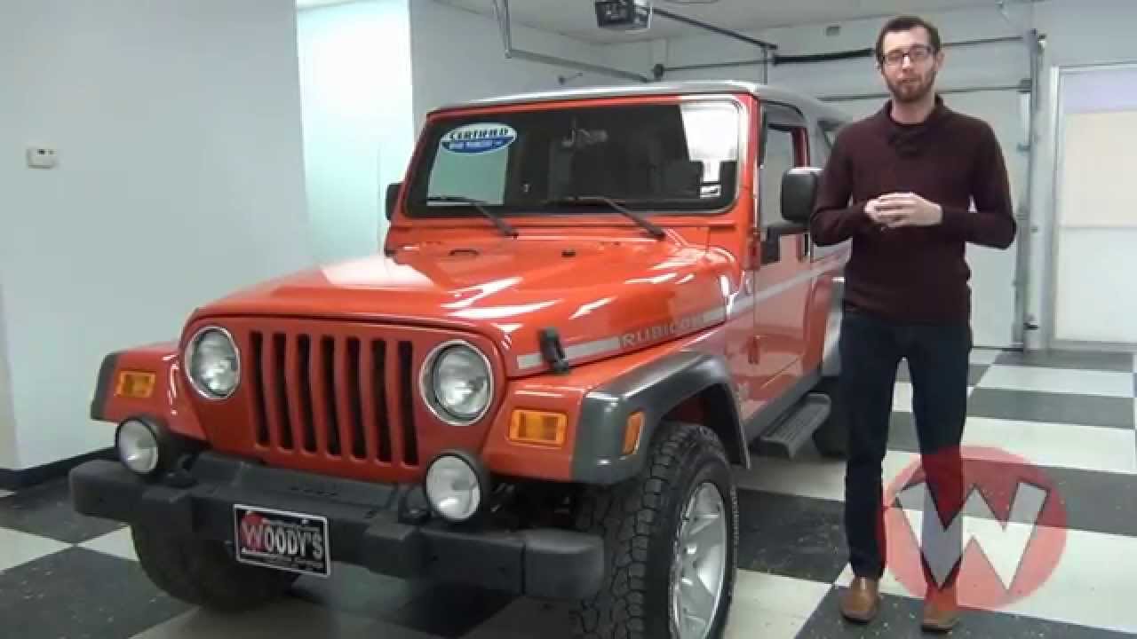 2005 Jeep Wrangler Review| Video Walkaround| Used cars and trucks for sale  at WowWoodys - YouTube