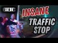 Chaos Erupts at Traffic Stop