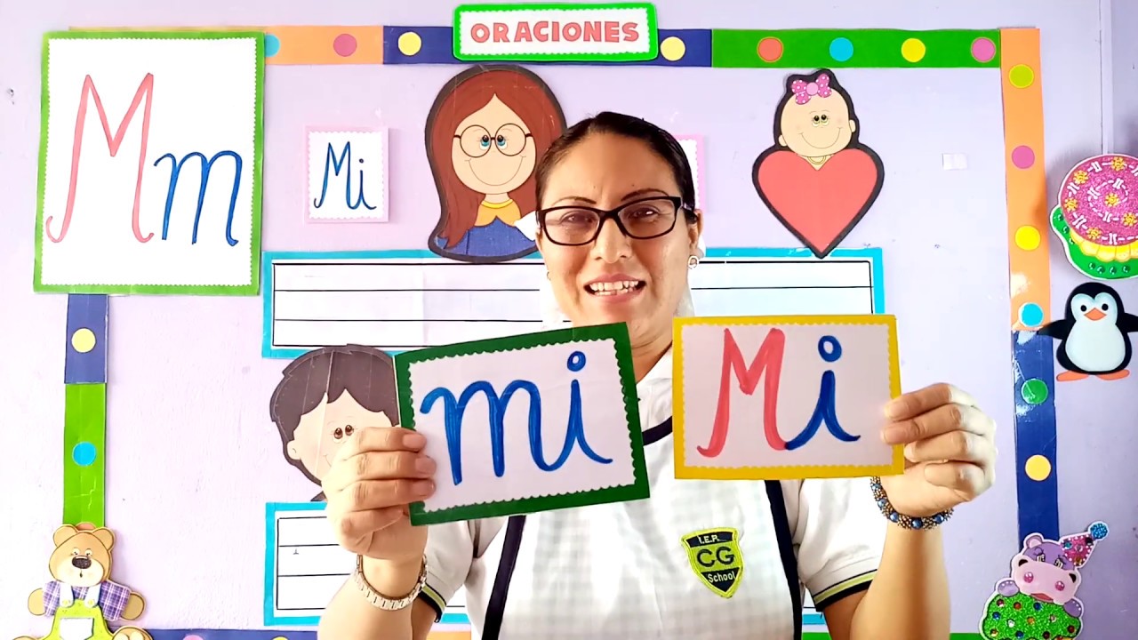 ORACIONES CON LA LETRA M - YouTube