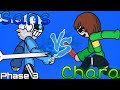 Санс Против Чары. Undertale. Phase 3. Рисуем Мультфильмы 2