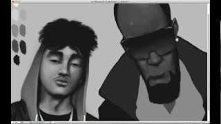 The Airplane Boys Speed Painting by Dugg E