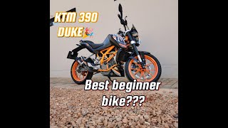 Best Beginner Bike?//KTM 390 Duke Review