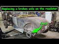 1931 Model A roadster axle replacement