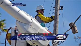 Eversource crews return home from Florida