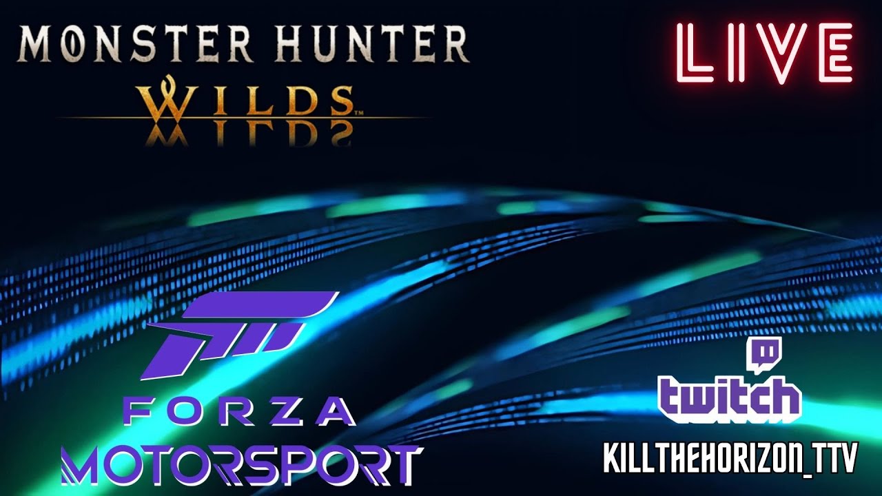 Tempered Monsters & Tuned Engines | MH Wilds First Hunts + Forza Motorsport