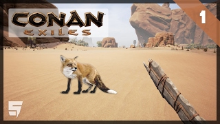 FINDING A FOX IN THE DESERT • Conan Exiles (PvP / Multiplayer)