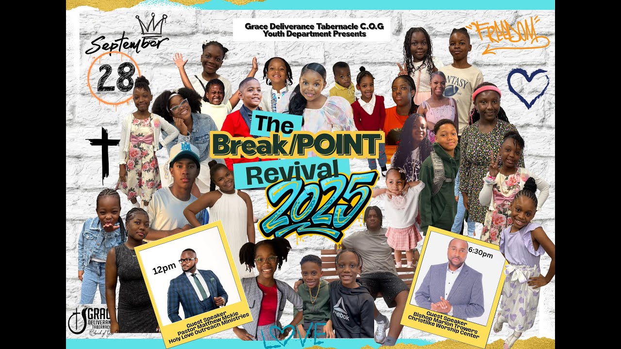 YOUTH SUNDAY  | 9.28.25 | BISHOP MARLON TROWERS
