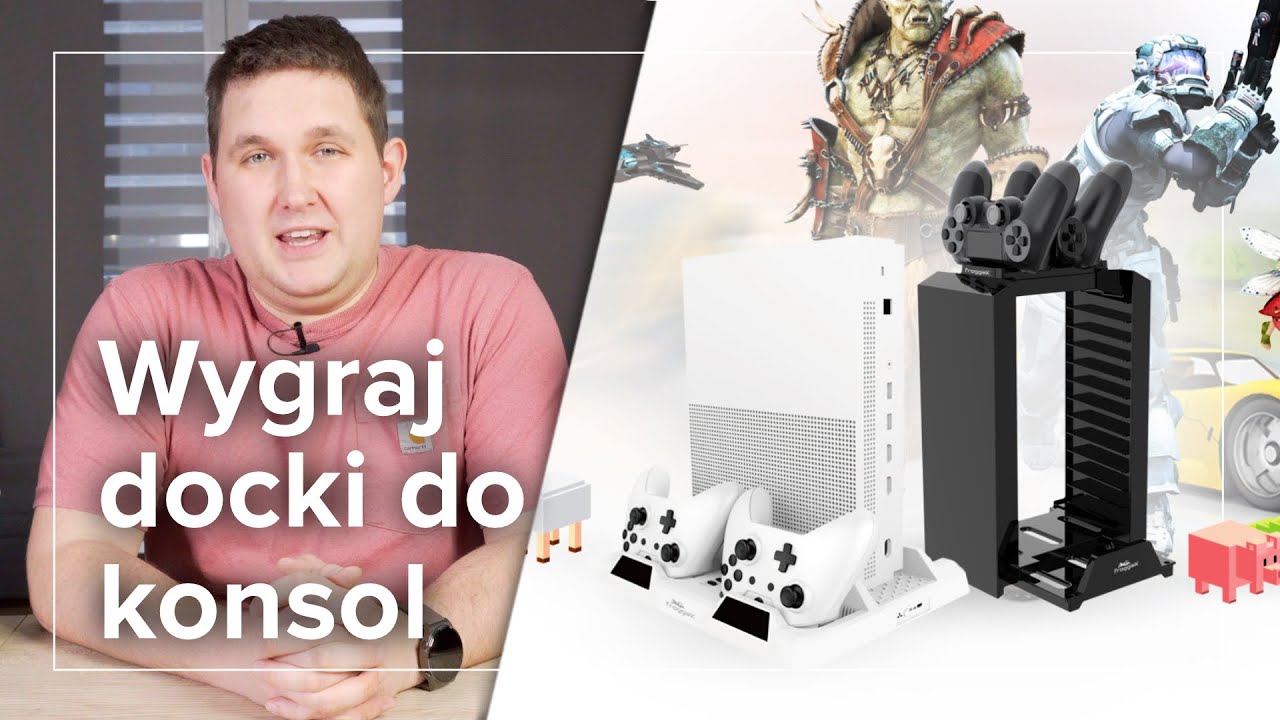KONKURS! Wygraj stacje dokujące do PS4 i Xbox One