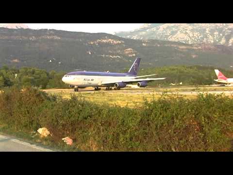 Extremely low start of IL-86 Kras Air in Tivat