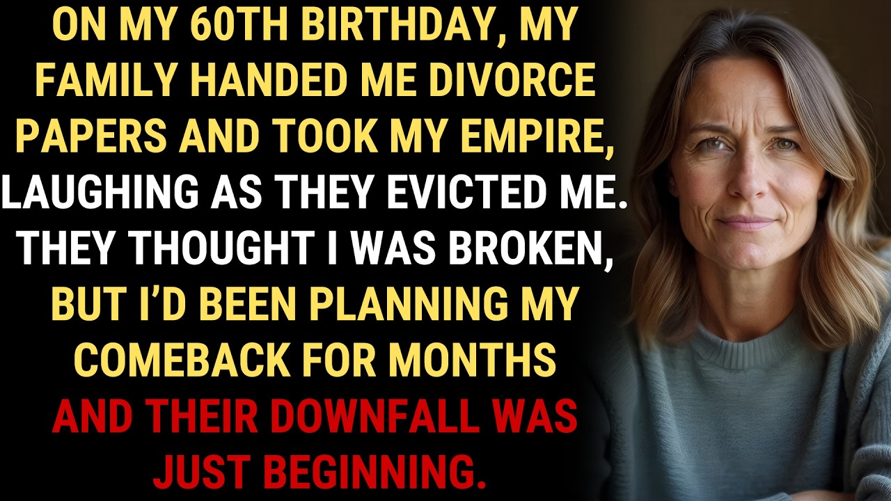 On My 60th Birthday My Family Served Me Divorce Papers And Seized My Company And Assets