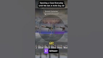 Opening a Case Everyday Until We Get A Knife Day 33 #shorts
