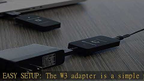 Audioengine W3 Wireless Audio Adapter, Low Latency Transmitter/Receiver w/ Audiophile DAC & Extende
