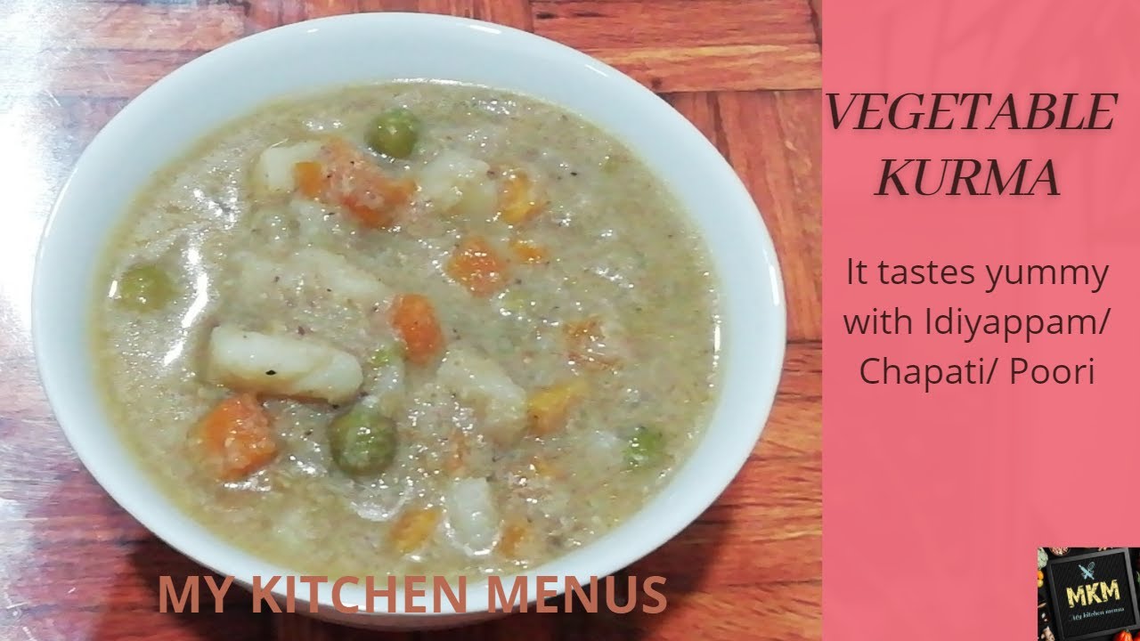 How to make Simple, Quick and Tasty Vegetable kurma Kurma in Cooker