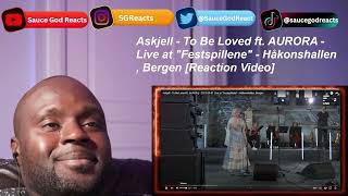 Askjell - To Be Loved ft. AURORA Live | REACTION