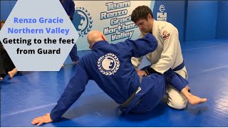 Renzo Gracie Northern Valley - Standing Up from Bottom Guard