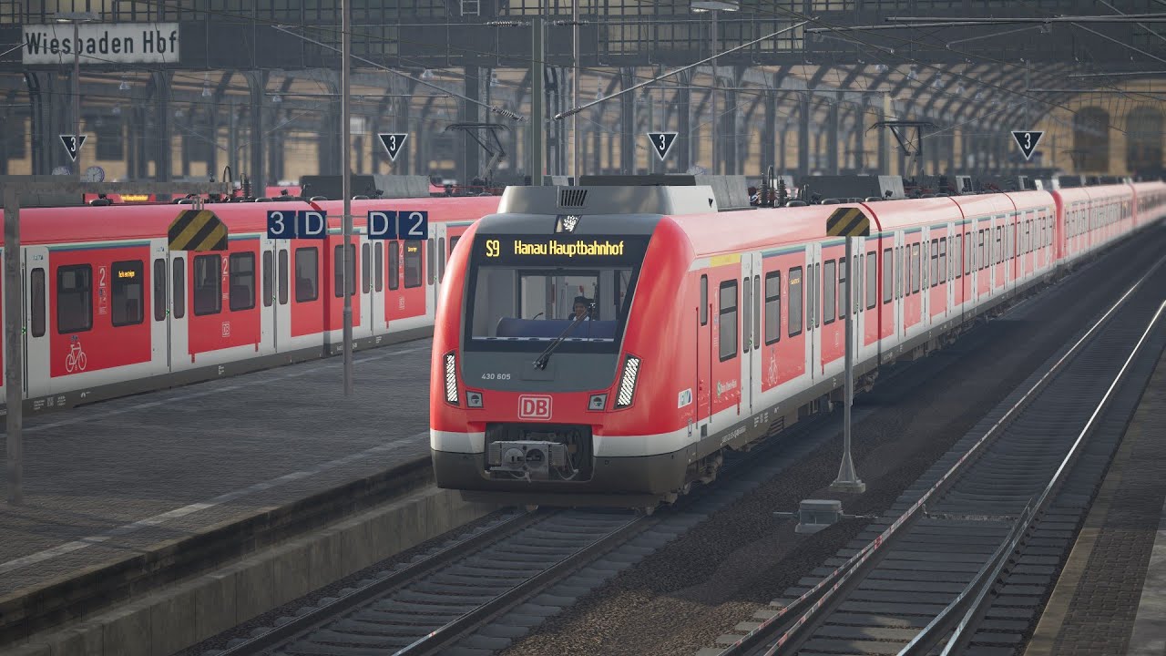 Train Sim World 5 | DB BR 430 | S-Bahn Frankfurt | S9 Wiesbaden Hbf - Frankfurt Main (Tief)