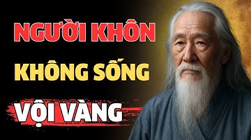 CỔ NHÂN DẠY - NGƯỜI KHÔN KHÔNG SỐNG VỘI VÀNG | TRIẾT LÝ CỔ NHÂN