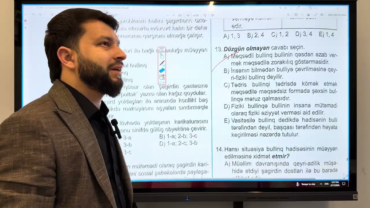 Bullinq | Test izahı | Elgün Əhmədov 0506977833 