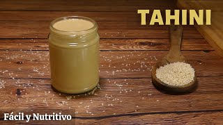 ¿Cómo hacer TAHINI casero? l El método más RÁPIDO y SENCILLO