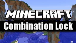 Minecraft Tutorial: Compact Combination Lock (Works on xbox)