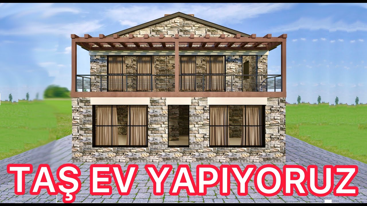 koyumuzde yeni bir tas ev yapiyoruz youtube home fashion evler ev planlari