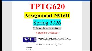 tptg620 assignment 1 | tptg620 assignment 1 2026 | tptg620 - teaching practice long term |TPTG620