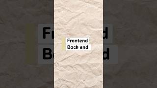 DAY 01 of learning Web development.#coding #frontend #backend #webdevelopment #viralvideo #tranding